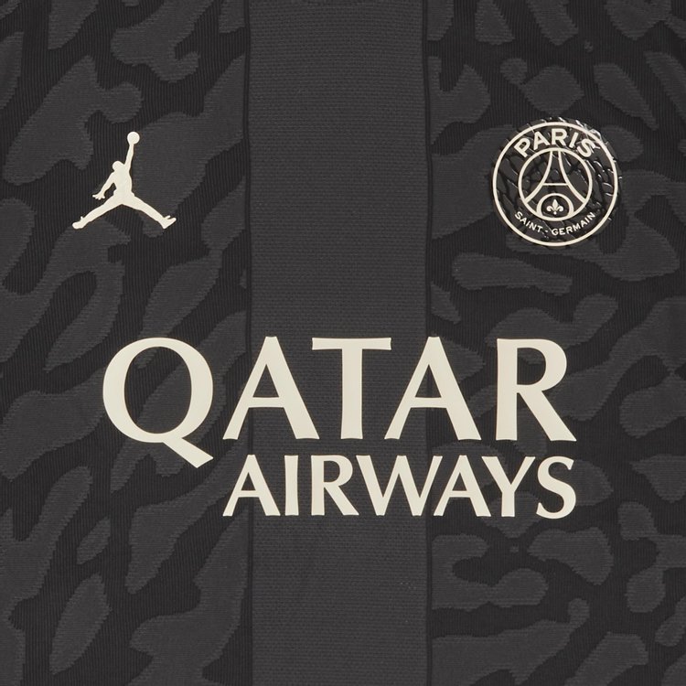 Paris Saint Germain x Jordan Third Match Jersey Black