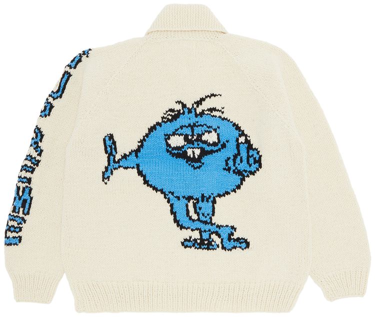 Supreme Camacho Cowichan Sweater Natural