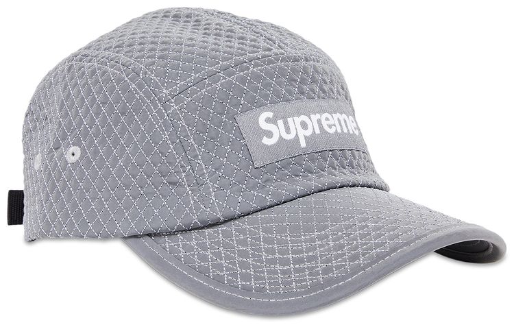 Supreme Micro Quilted Camp Cap Reflective