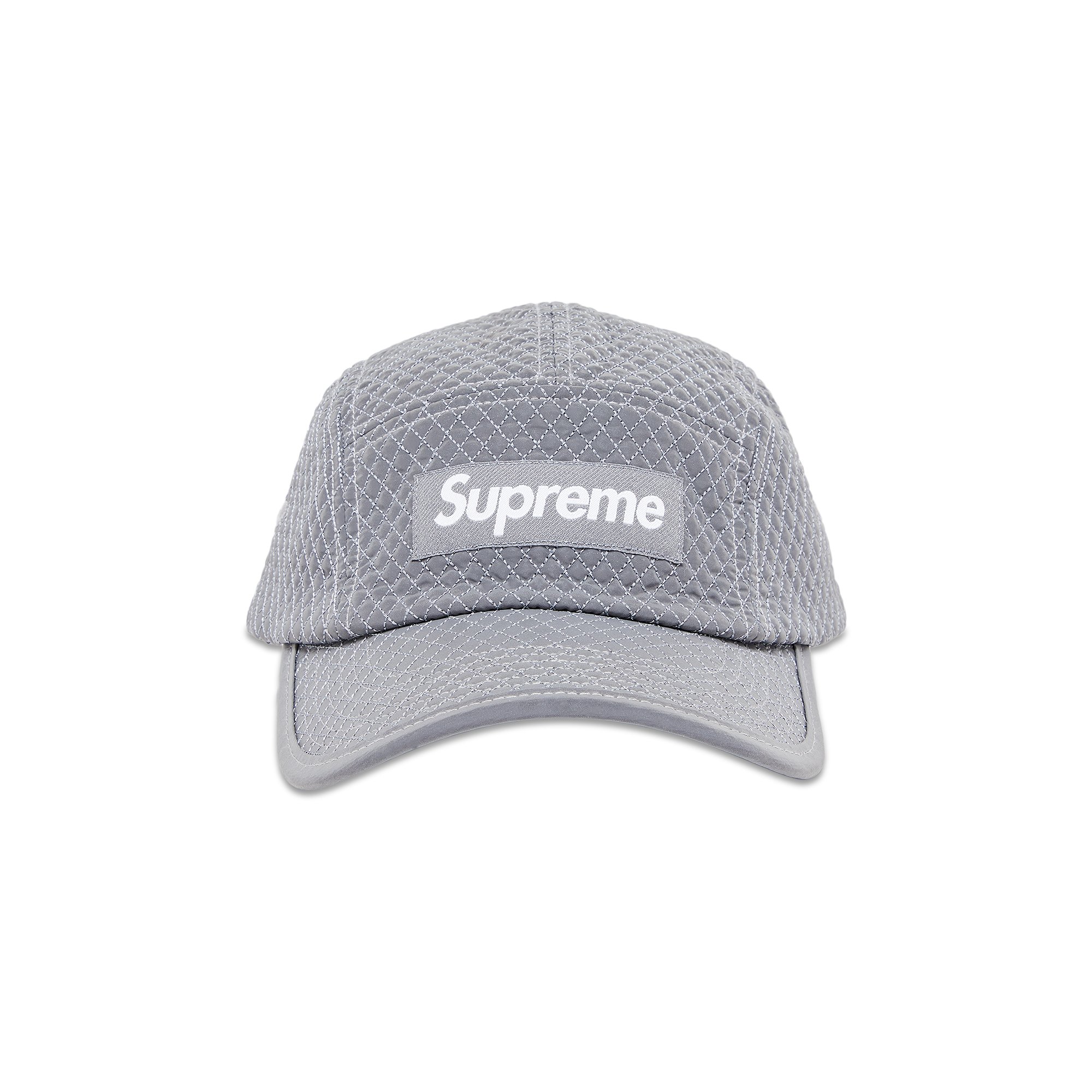 Supreme Micro Quilted Camp Cap 'Reflective'