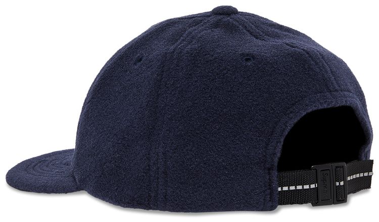Supreme Polartec Small Box 6 Panel Navy
