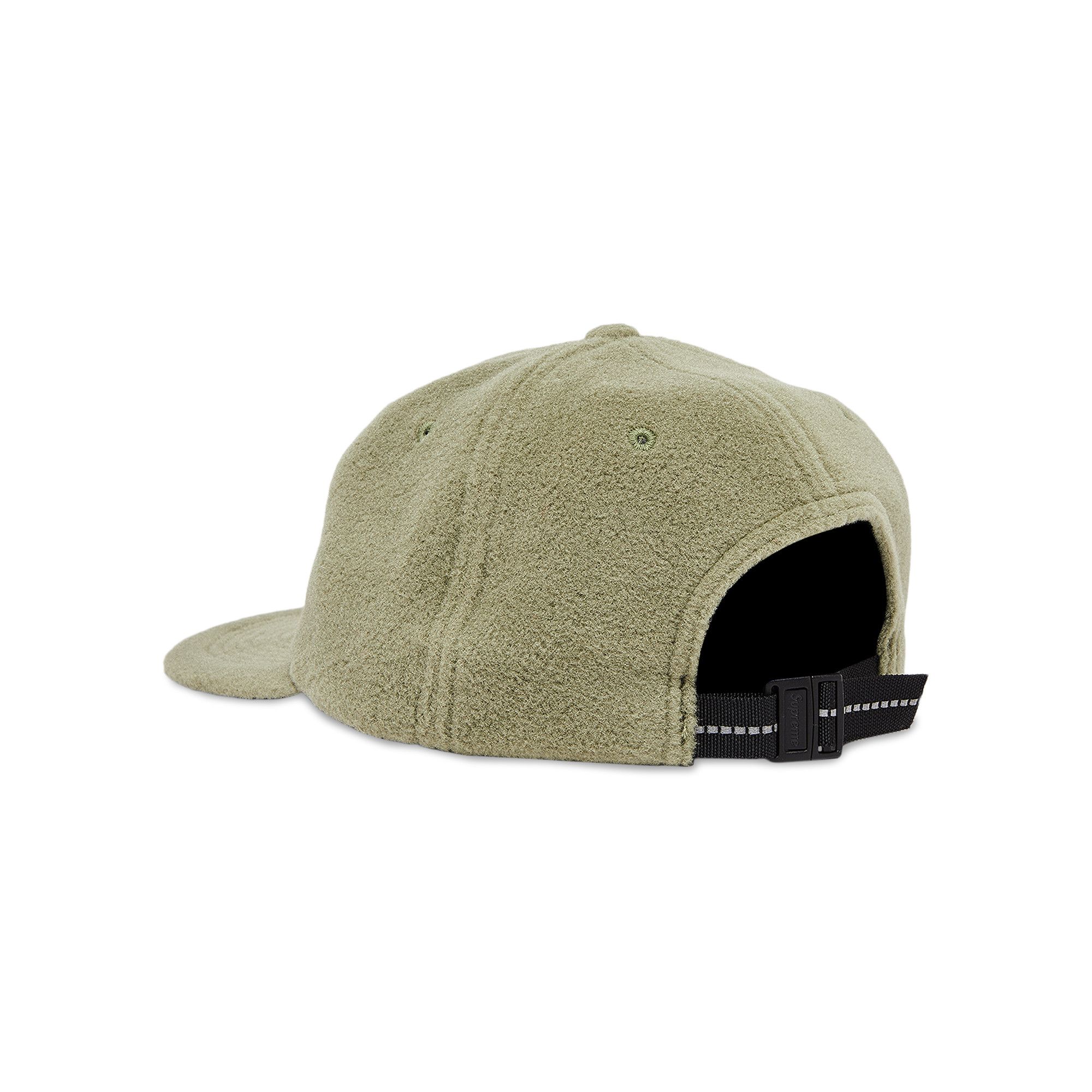 若者の大愛商品 Buy FW23H156 - 'Olive' 6-Panel Box Small Polartec Supreme 帽子
