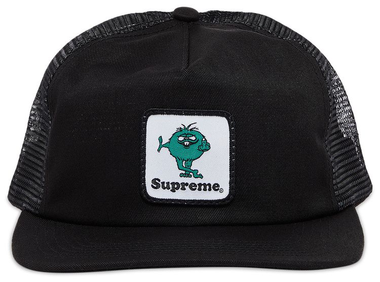 Supreme Camacho Mesh Back 5 Panel Black