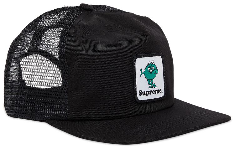 Supreme Camacho Mesh Back 5 Panel Black