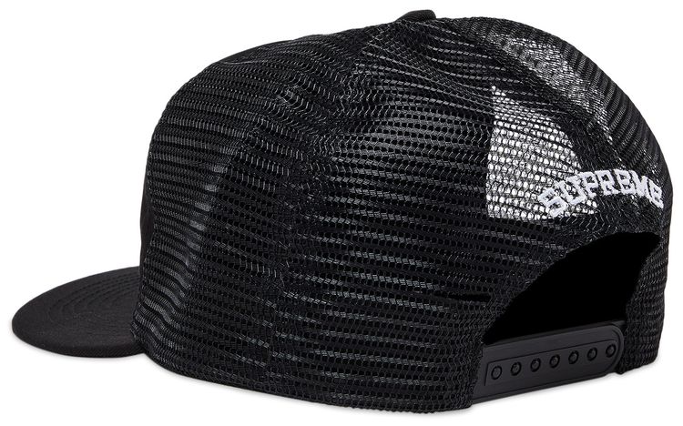 Supreme Camacho Mesh Back 5 Panel Black