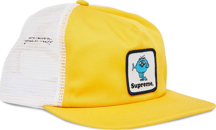 Supreme Camacho Mesh Back 5 Panel Yellow