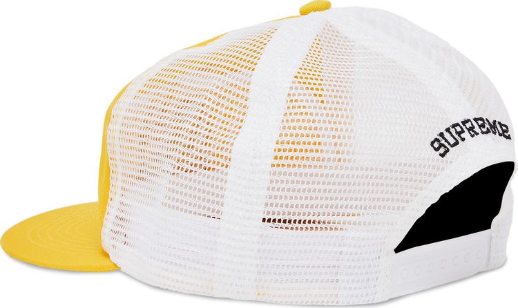 Supreme Camacho Mesh Back 5 Panel Yellow