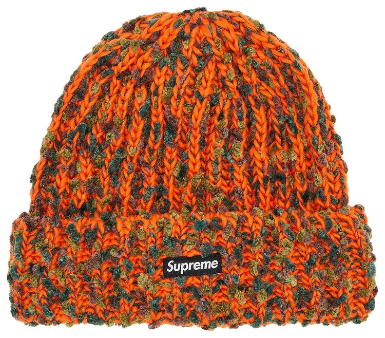 Supreme Chenille Beanie Orange