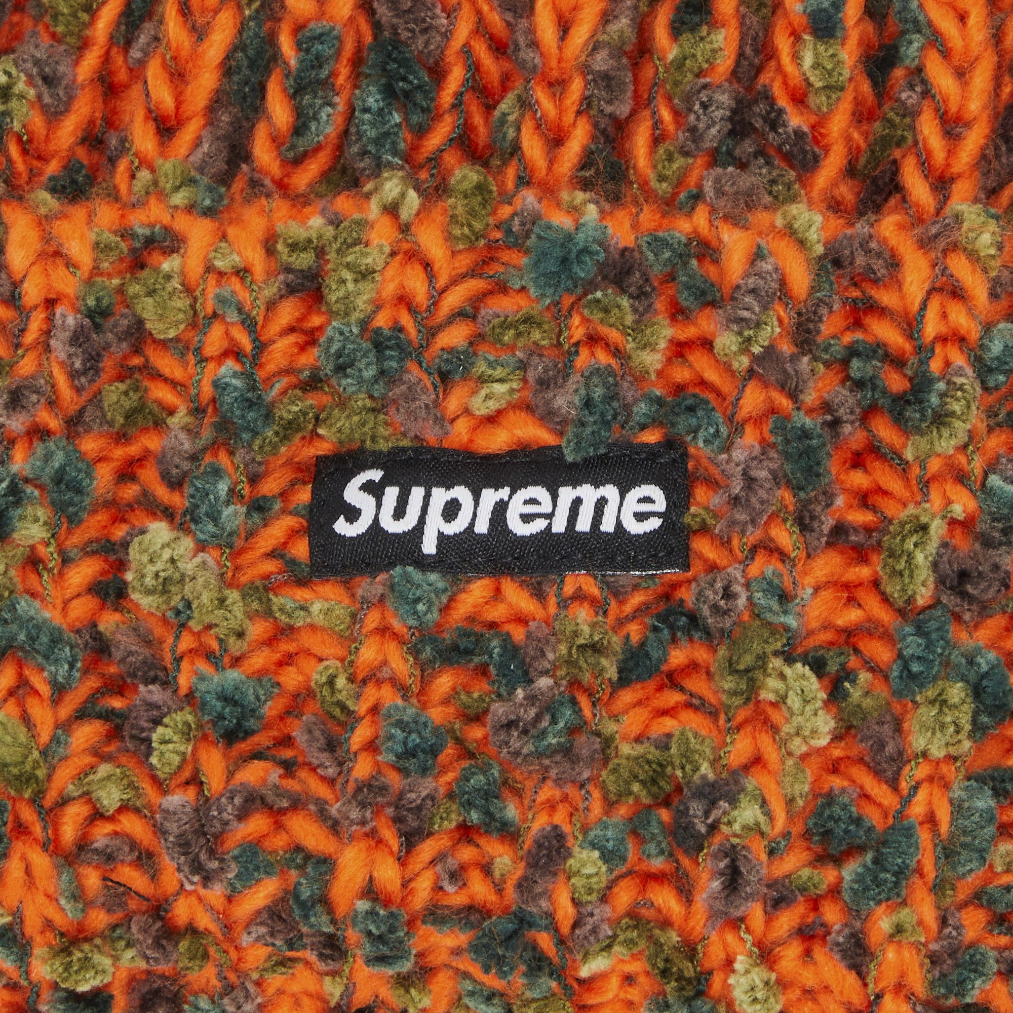 Supreme Chenille Beanie 'Orange'