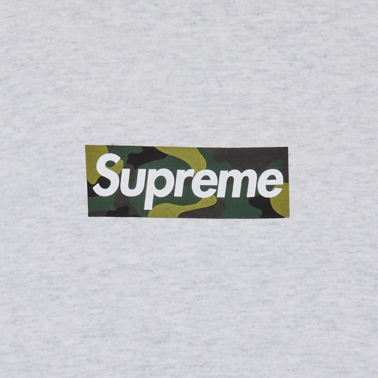 Supreme Box Logo Tee Ash Grey