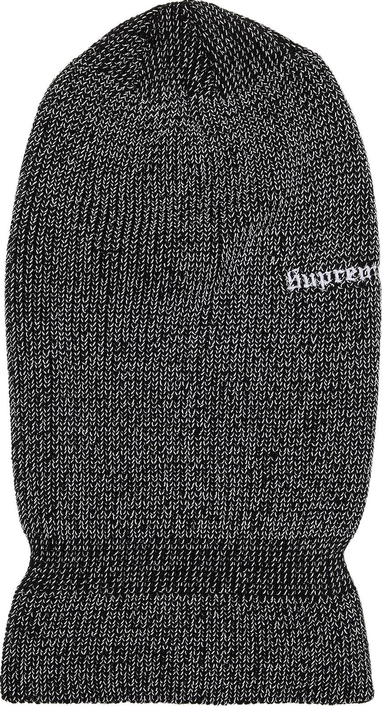 Supreme Reflective Balaclava Black