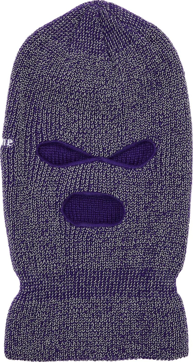 Supreme Reflective Balaclava Purple