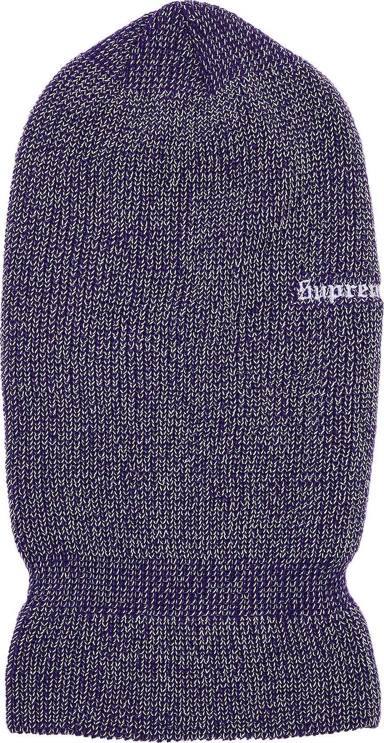 Supreme Reflective Balaclava Purple