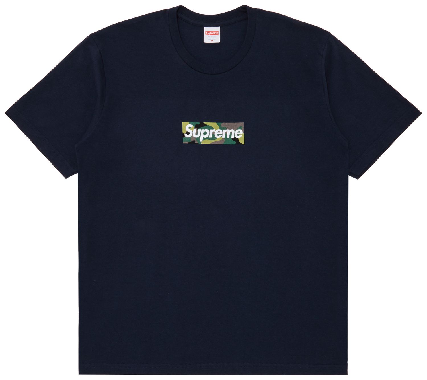 Buy Supreme Box Logo Tee 'Navy' FW23T57 NAVY GOAT