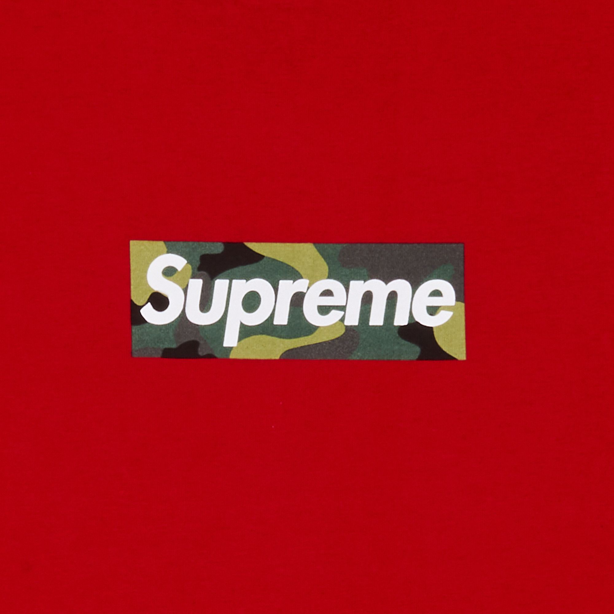 Supreme box logo tee red new arrivals