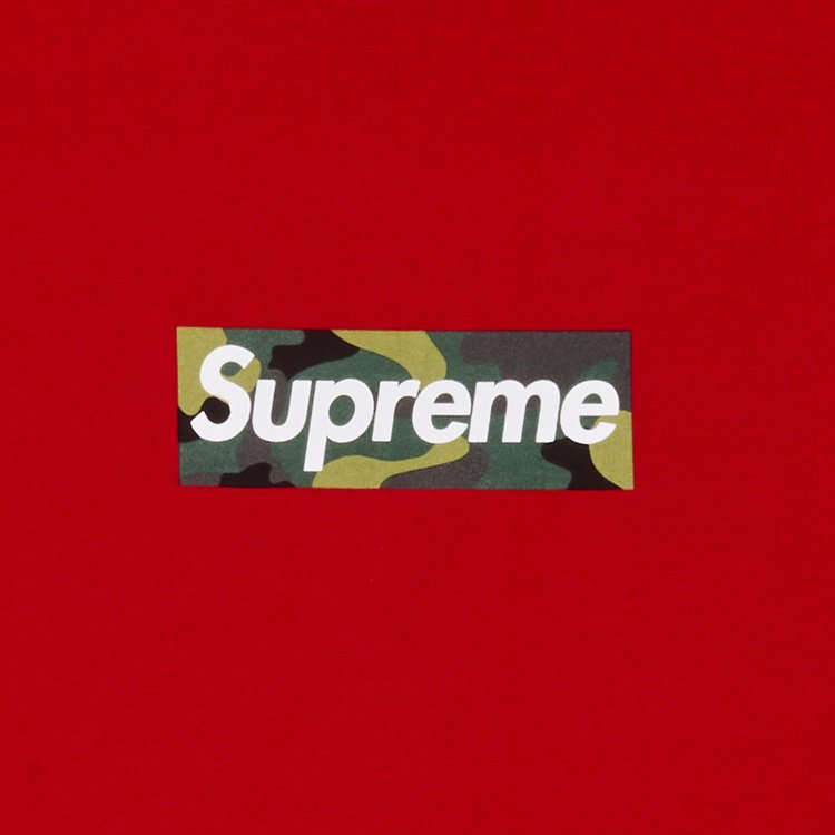 Supreme Box Logo Tee Red