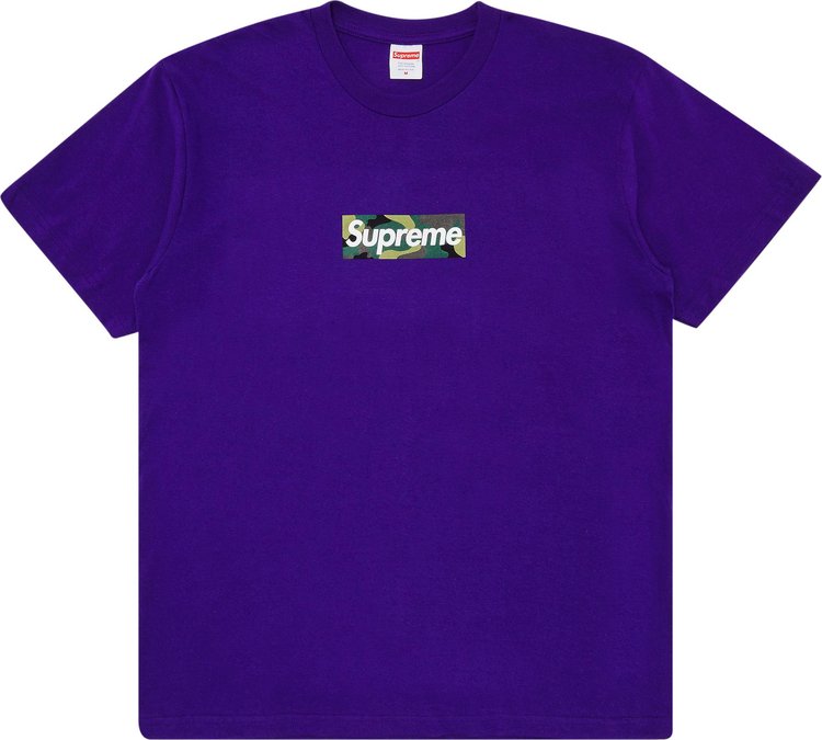 Supreme Box Logo Tee 'Purple'