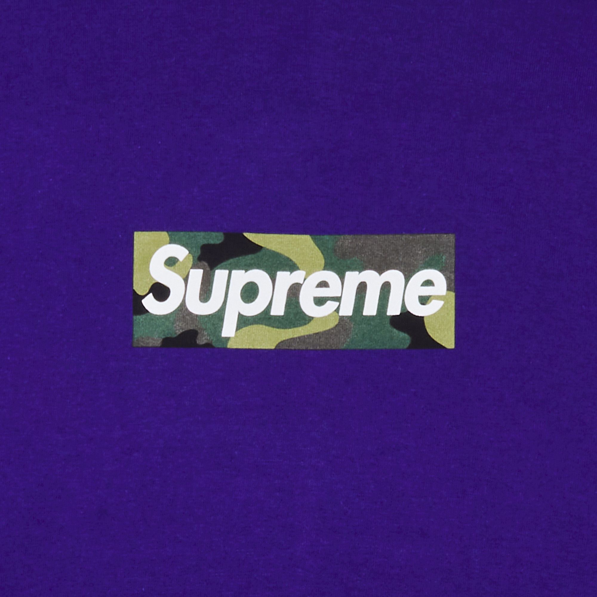 Purple supreme logo shop