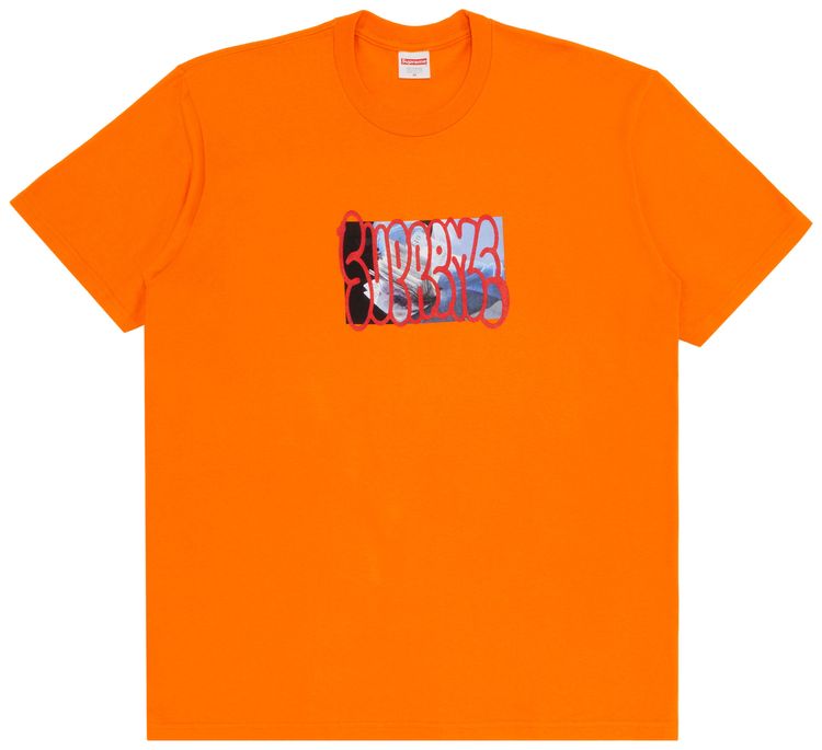 Supreme Payment Tee Orange