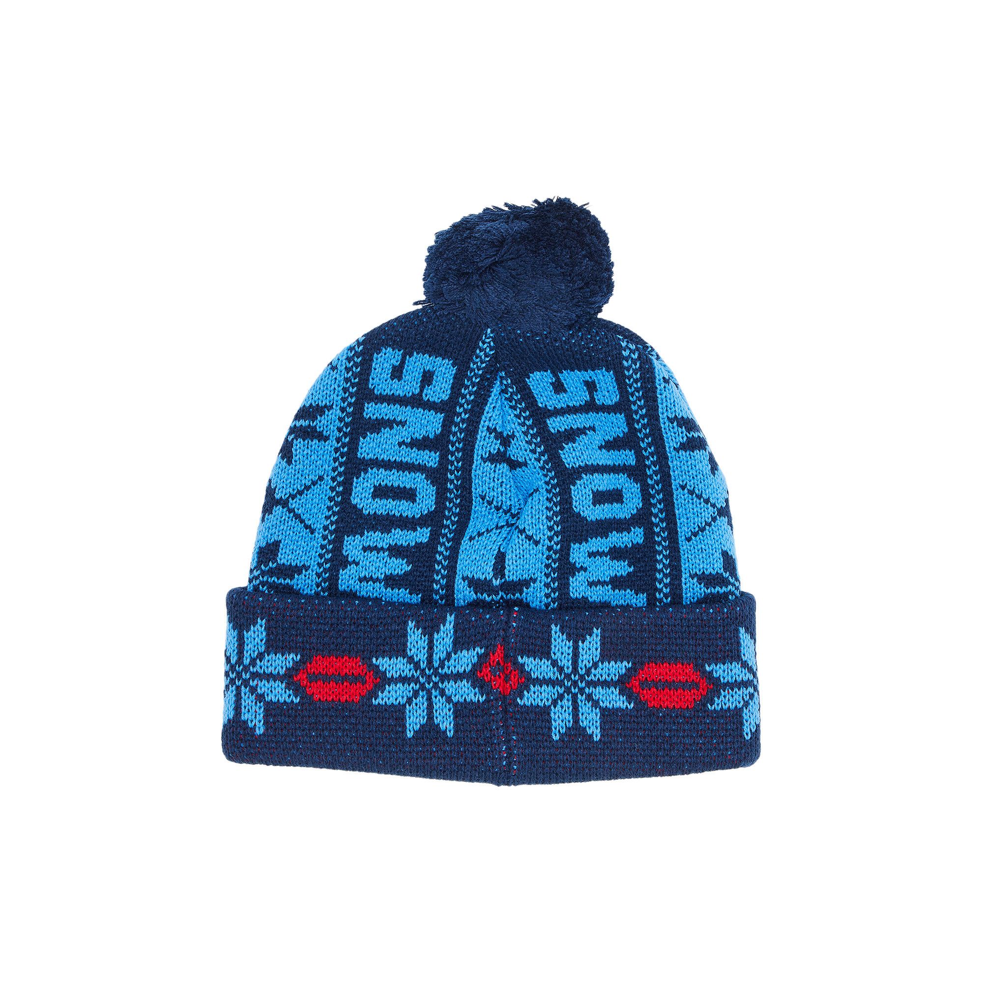 Supreme Snow Beanie 'Navy'