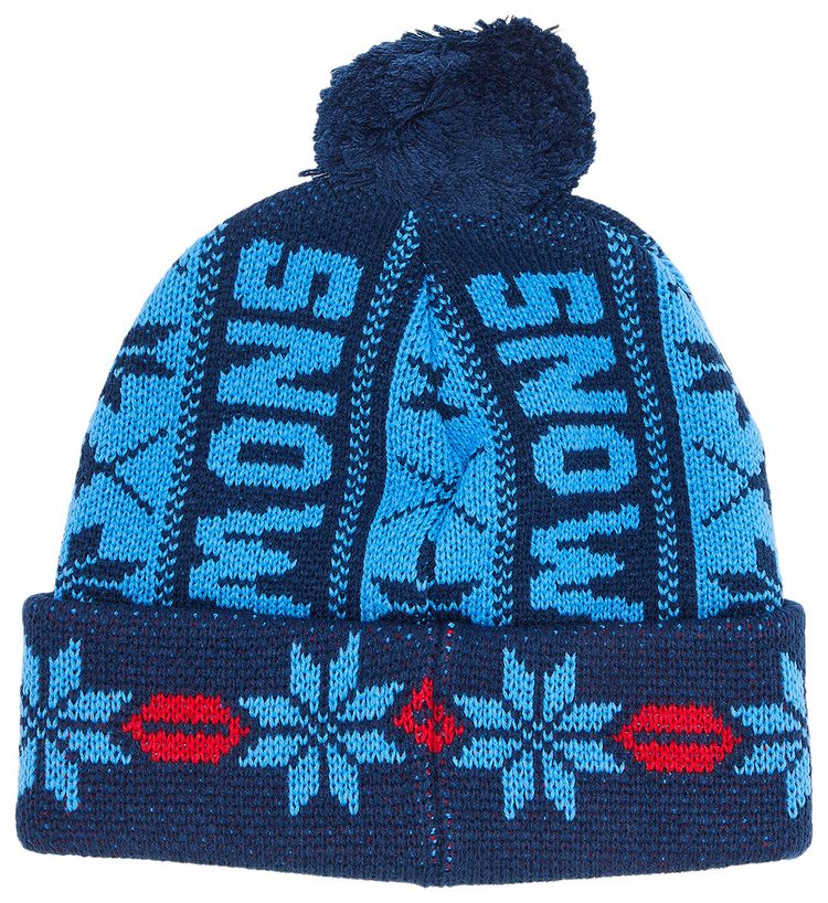 Supreme Snow Beanie Navy