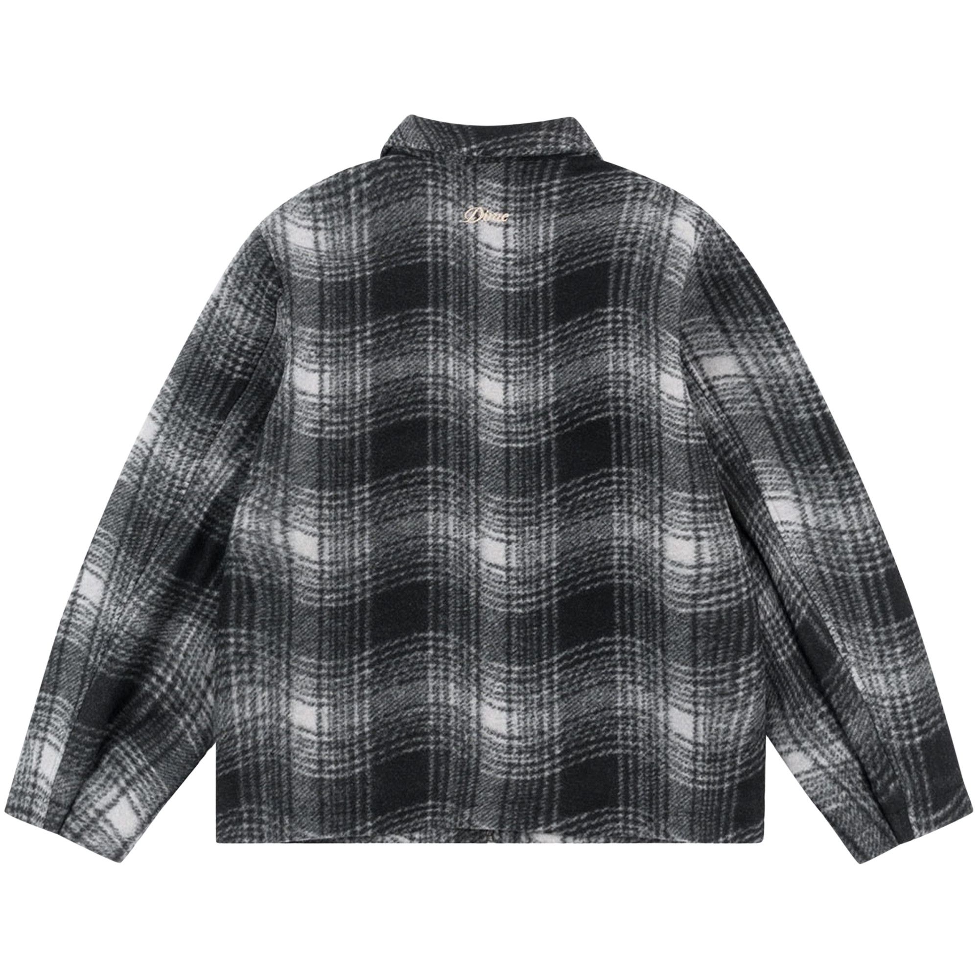 Buy Dime Wave Plaid Jacket 'Charcoal' - DIMEHO233CHA | GOAT