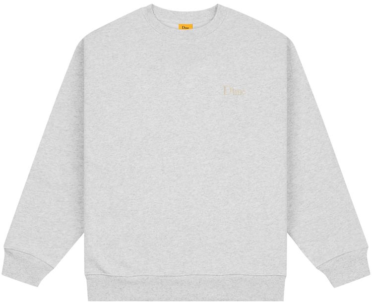 Dime Classic Small Logo Crewneck Heather Grey