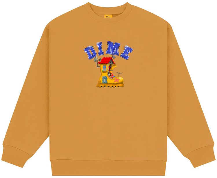 Dime House Crewneck Caramel