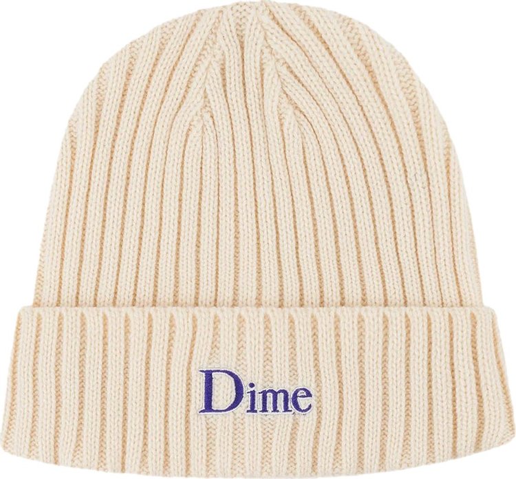 Dime Classic Fold Beanie 'Off White'