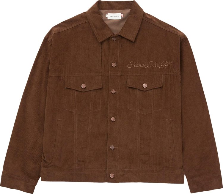 Honor The Gift Trucker Jacket 'Brown'