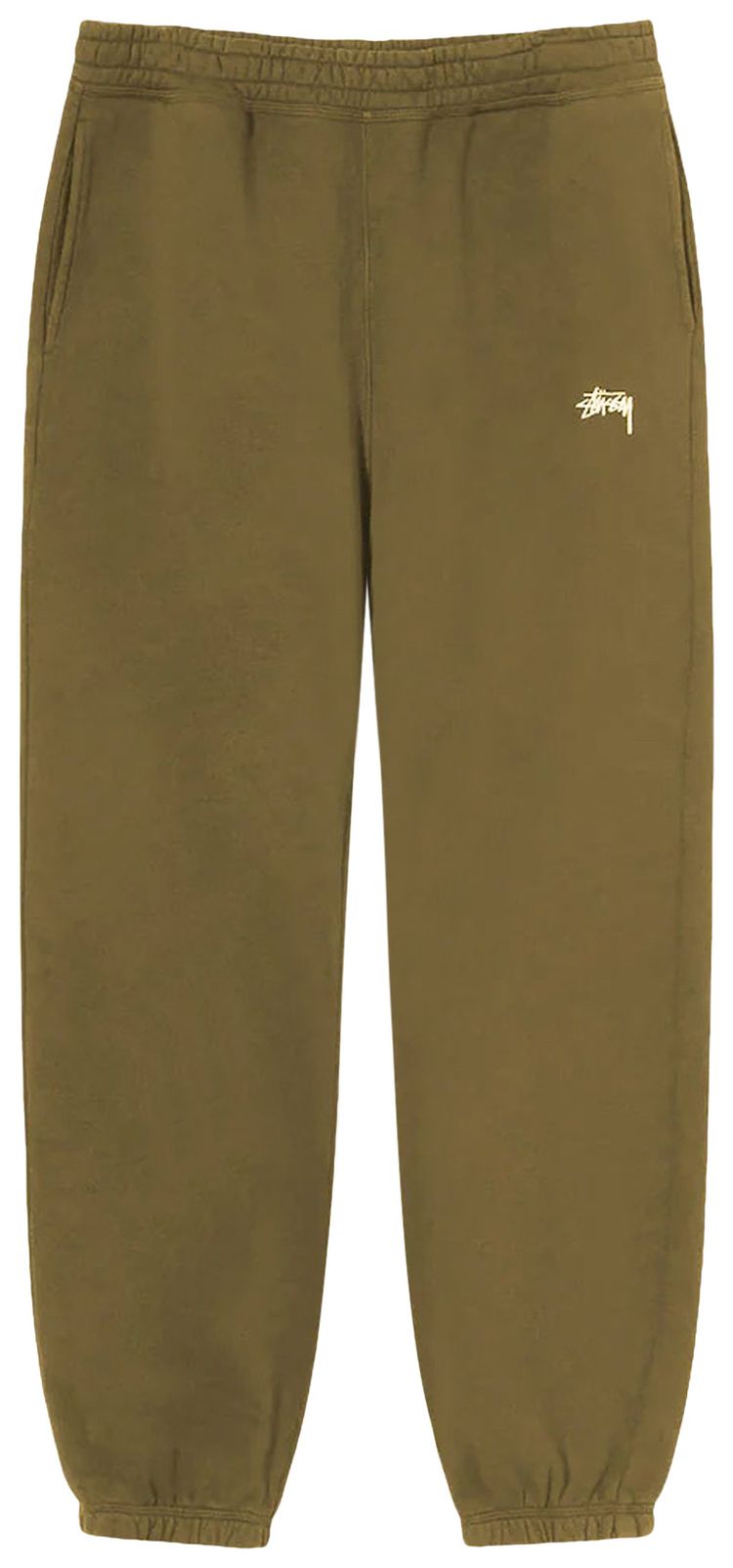Size xl Stussy Stock Logo Sweatpant 'Olive'