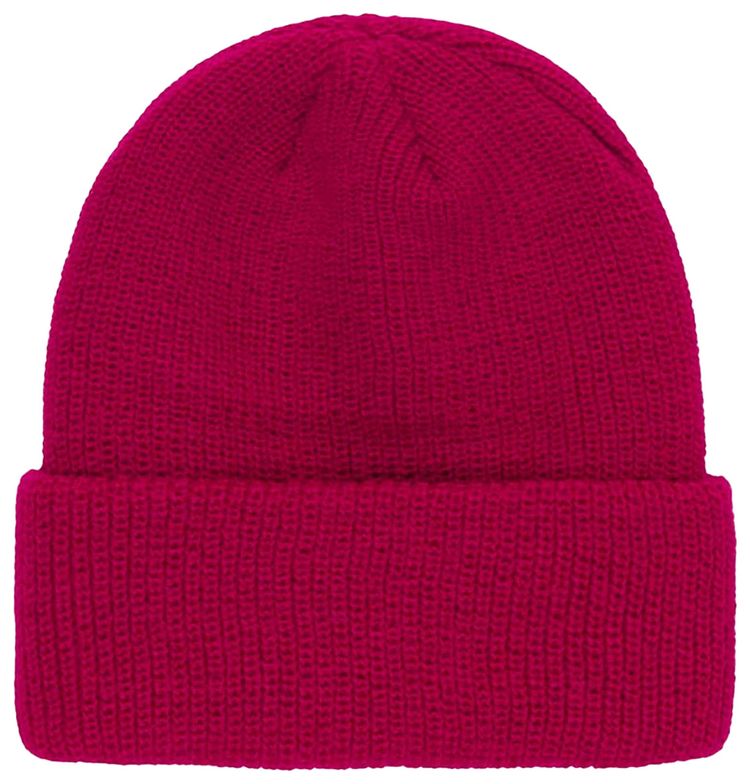 Stussy Basic Cuff Beanie Magenta