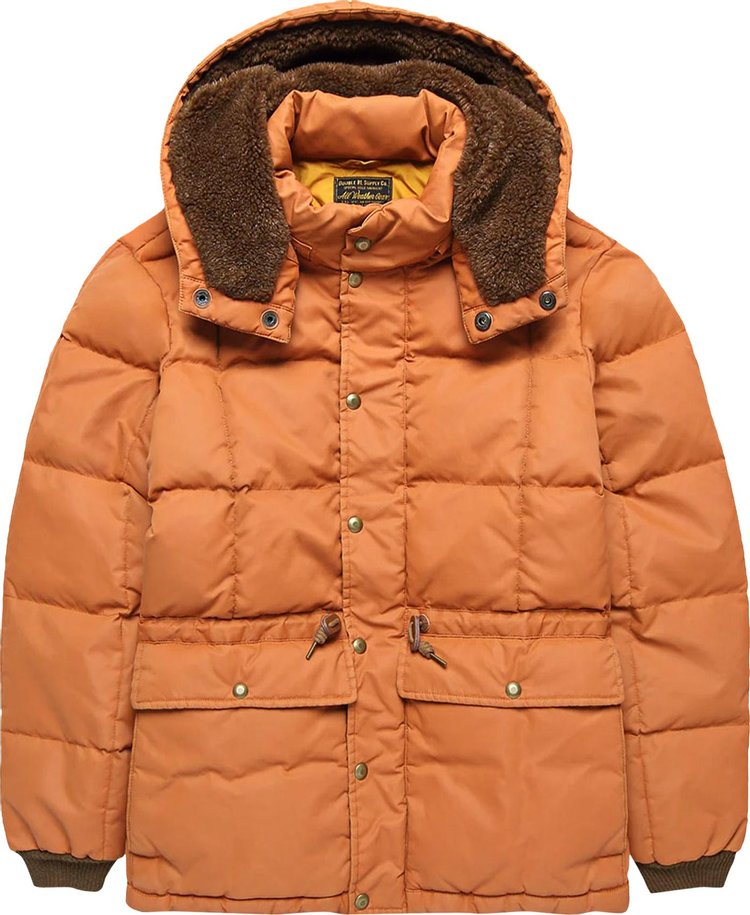 Polo Ralph Lauren Barrett Padded Jacket Burnt Orange