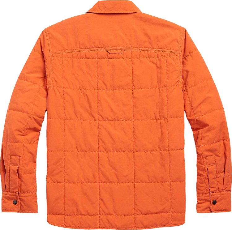 Polo Ralph Lauren Padded Overshirt Orange