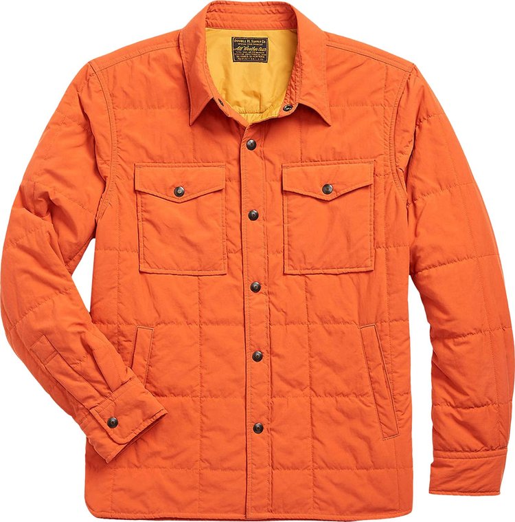 Polo Ralph Lauren Padded Overshirt 'Orange'