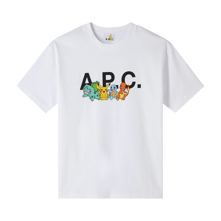 A.P.C. x Pokémon The Crew T-Shirt 'White'