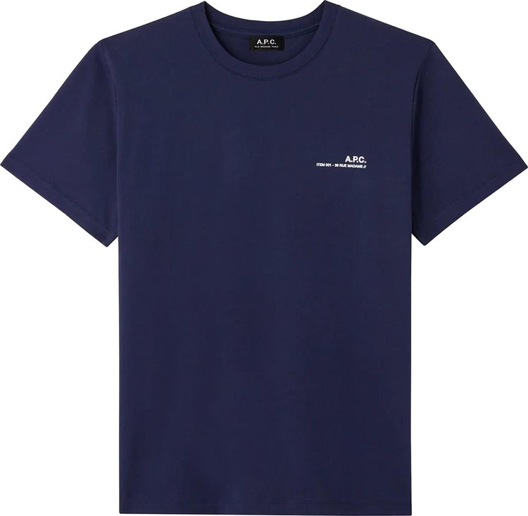 APC Item T Shirt Dark Navy