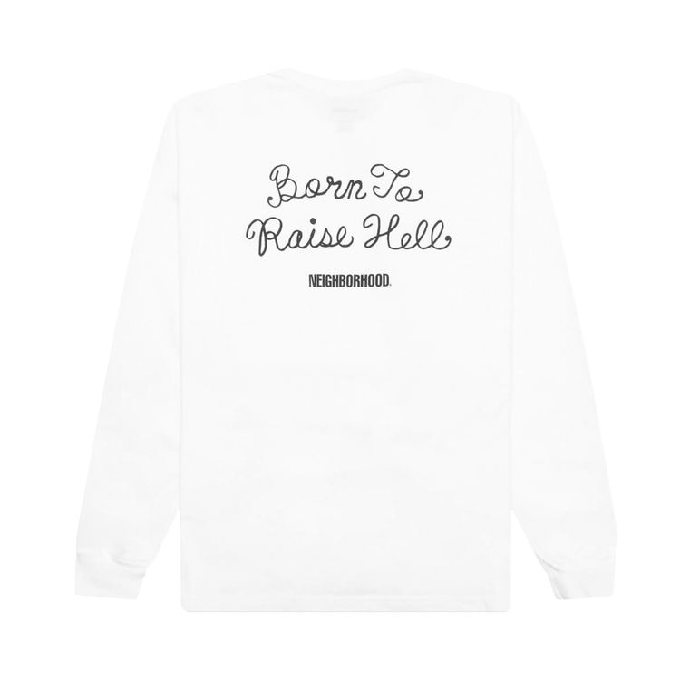 Neighborhood Long Sleeve T Shirt White