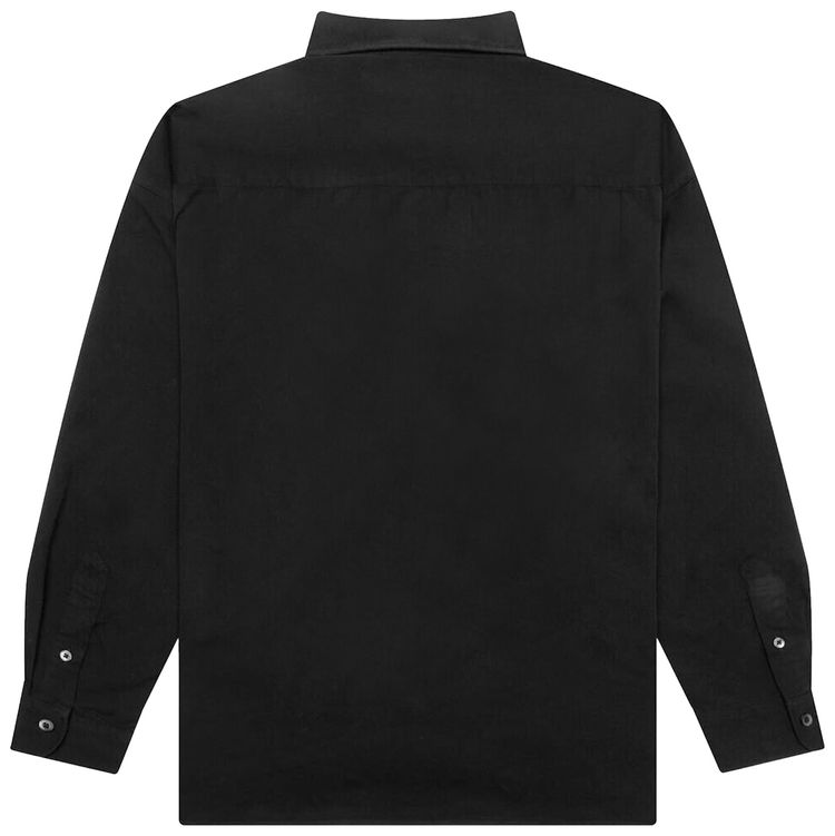 Neighborhood Long Sleeve Overshirt Black
