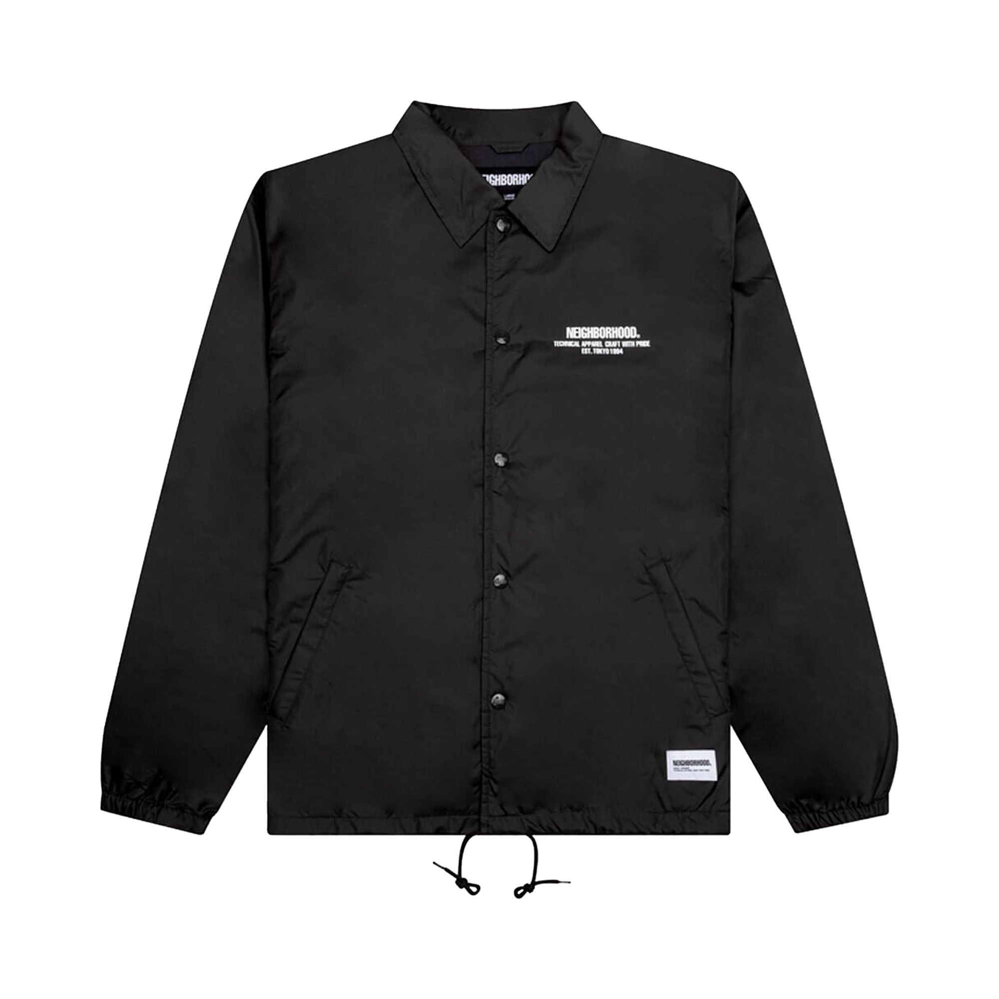 Buy Neighborhood Windbreaker Jacket 'Black' - 232TSNH JKM01