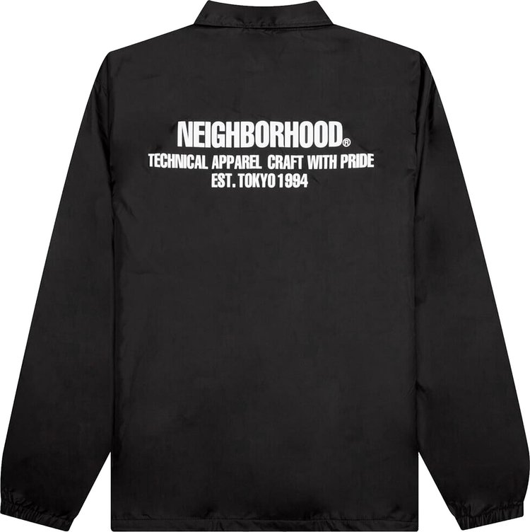 Neighborhood Windbreaker Jacket Black