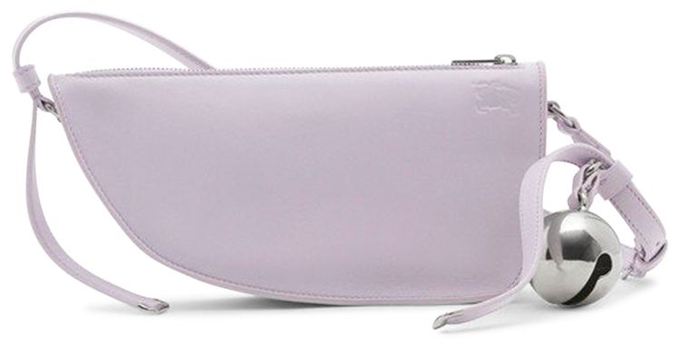 Burberry Mini Shield Leather Shoulder Bag Haze