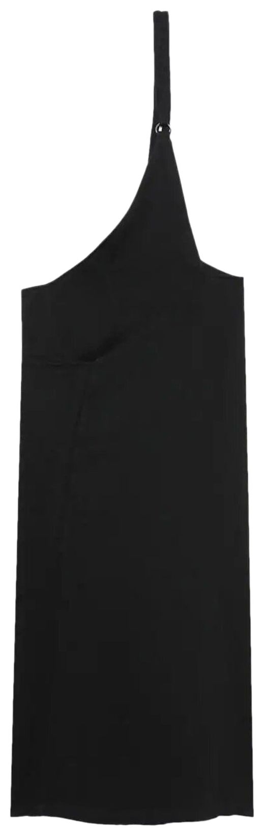 Ys E Asymmetry Jumper Dress Black