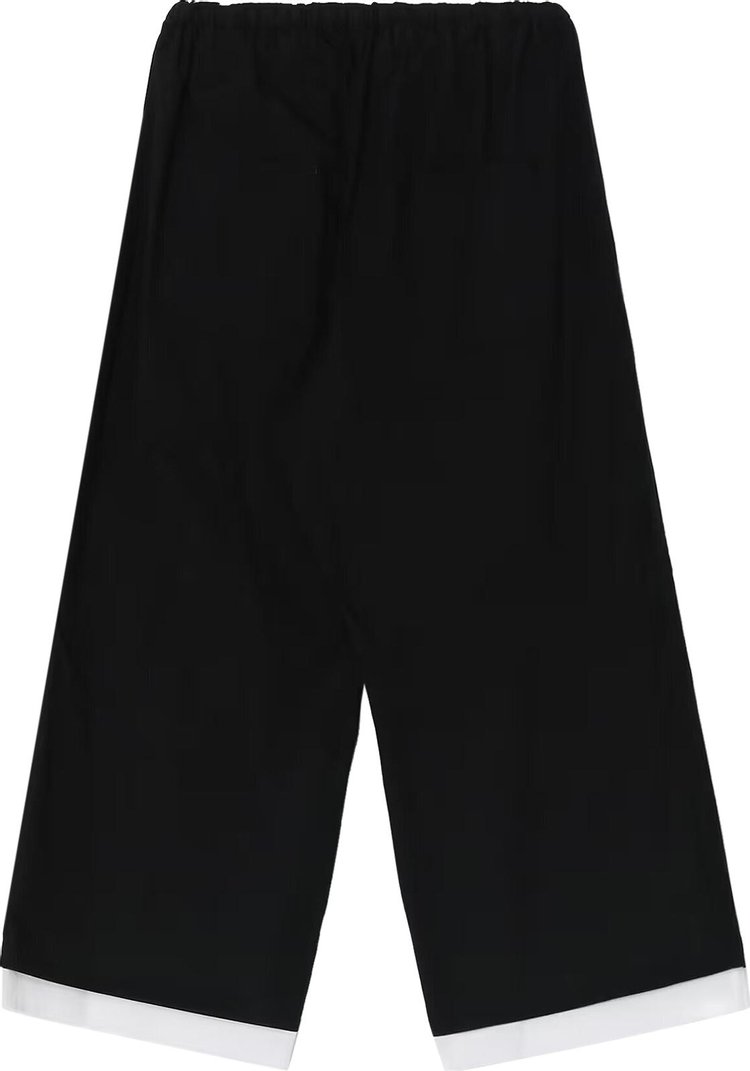 Yohji Yamamoto R Waist Sting Pants Black