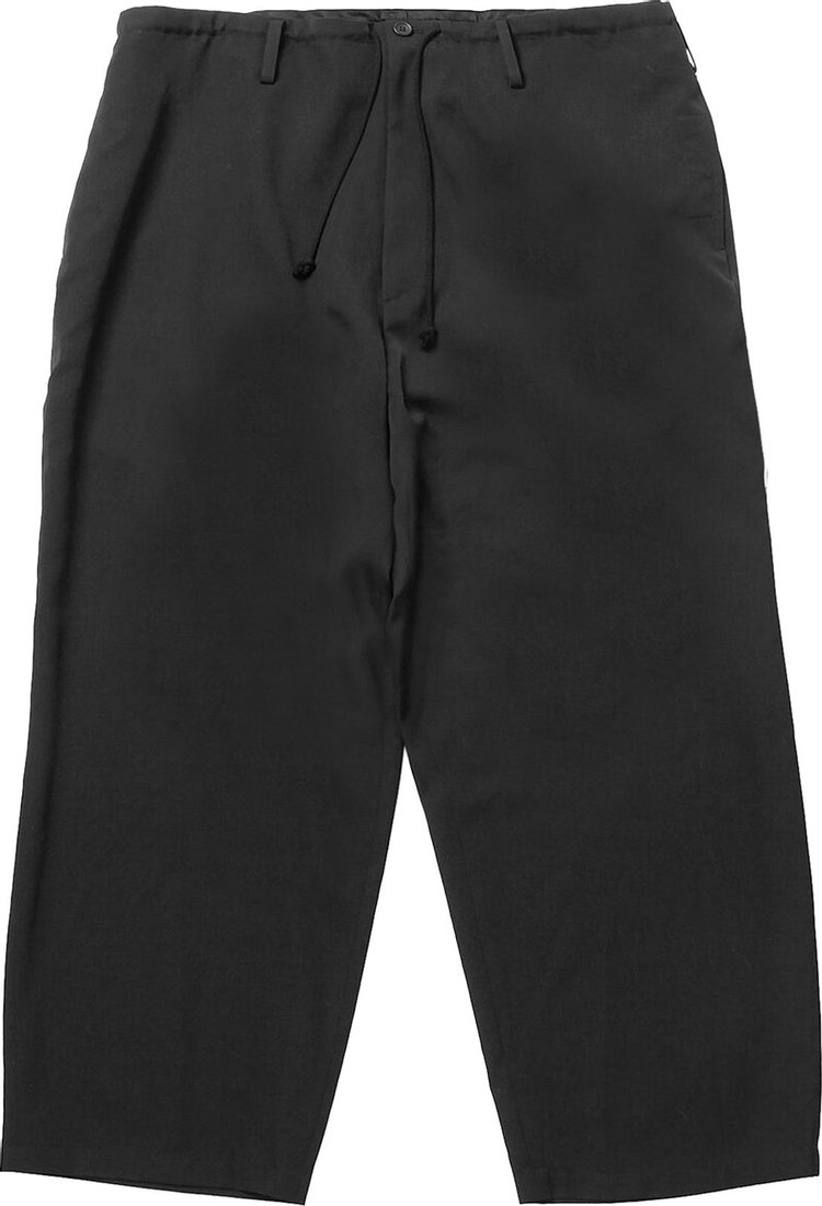 Yohji Yamamoto Pour Homme String Pants Black