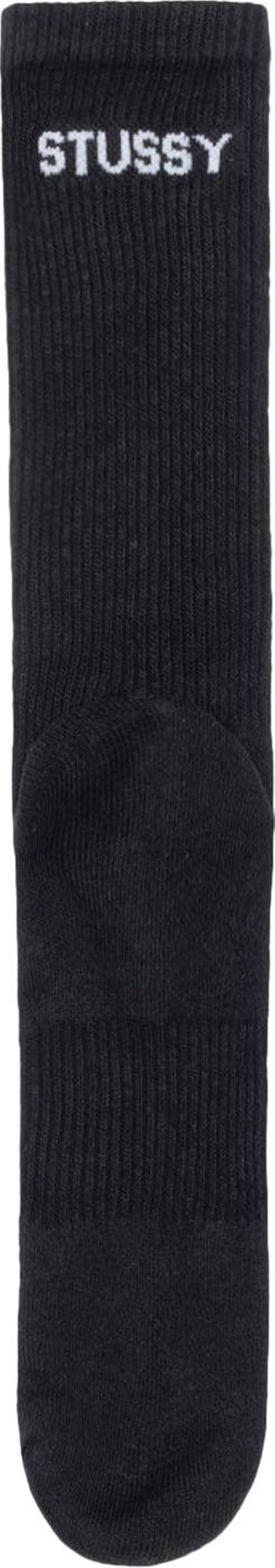 Stussy x Nike Dri Fit Crew Sock 3 Pack Black