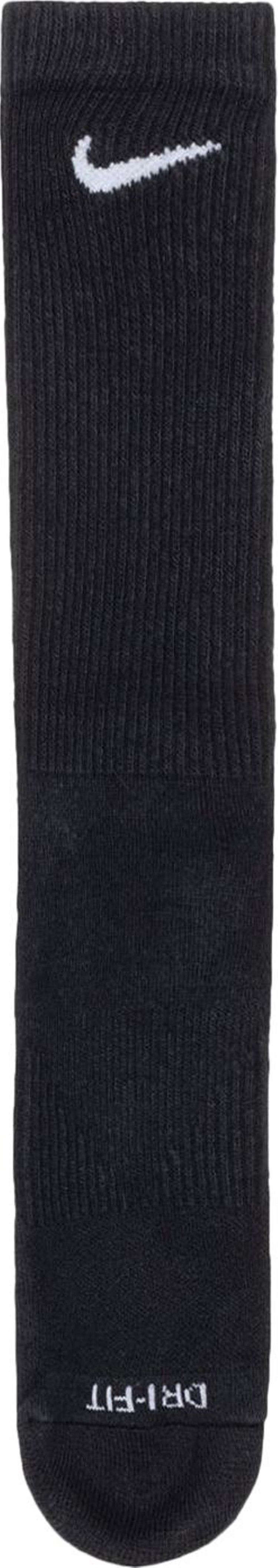 Stussy x Nike Dri Fit Crew Sock 3 Pack Black