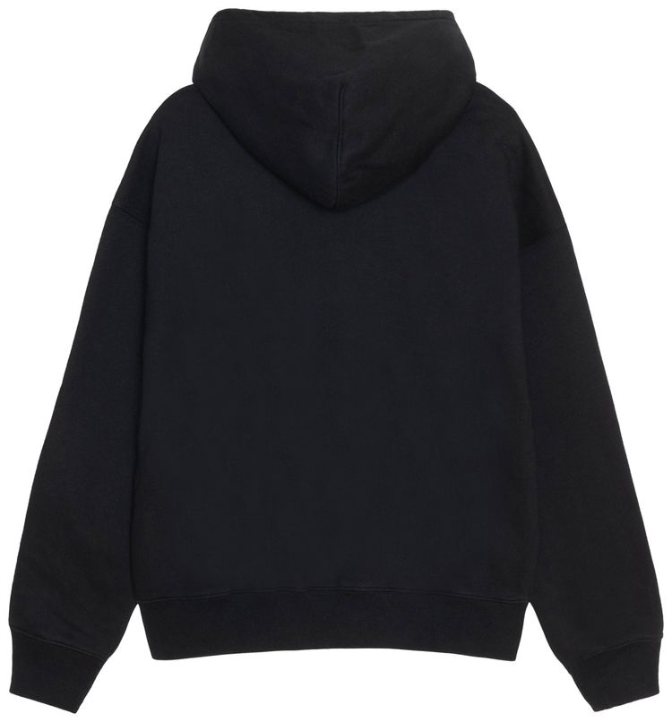 Stussy x Nike Pigment Dyed Fleece Zip Hoodie Black