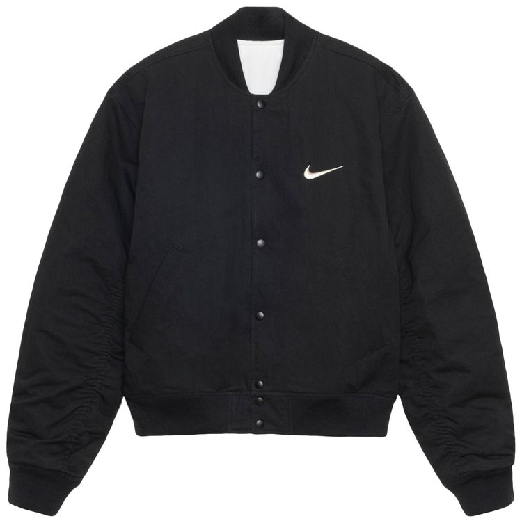 Stussy x Nike Reversible Varsity Jacket BlackSail