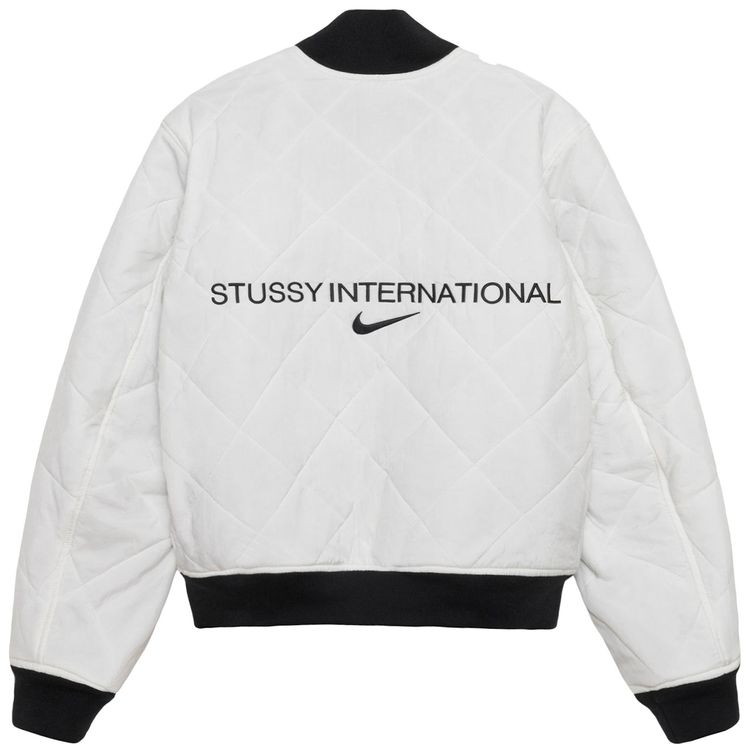 Stussy x Nike Reversible Varsity Jacket BlackSail